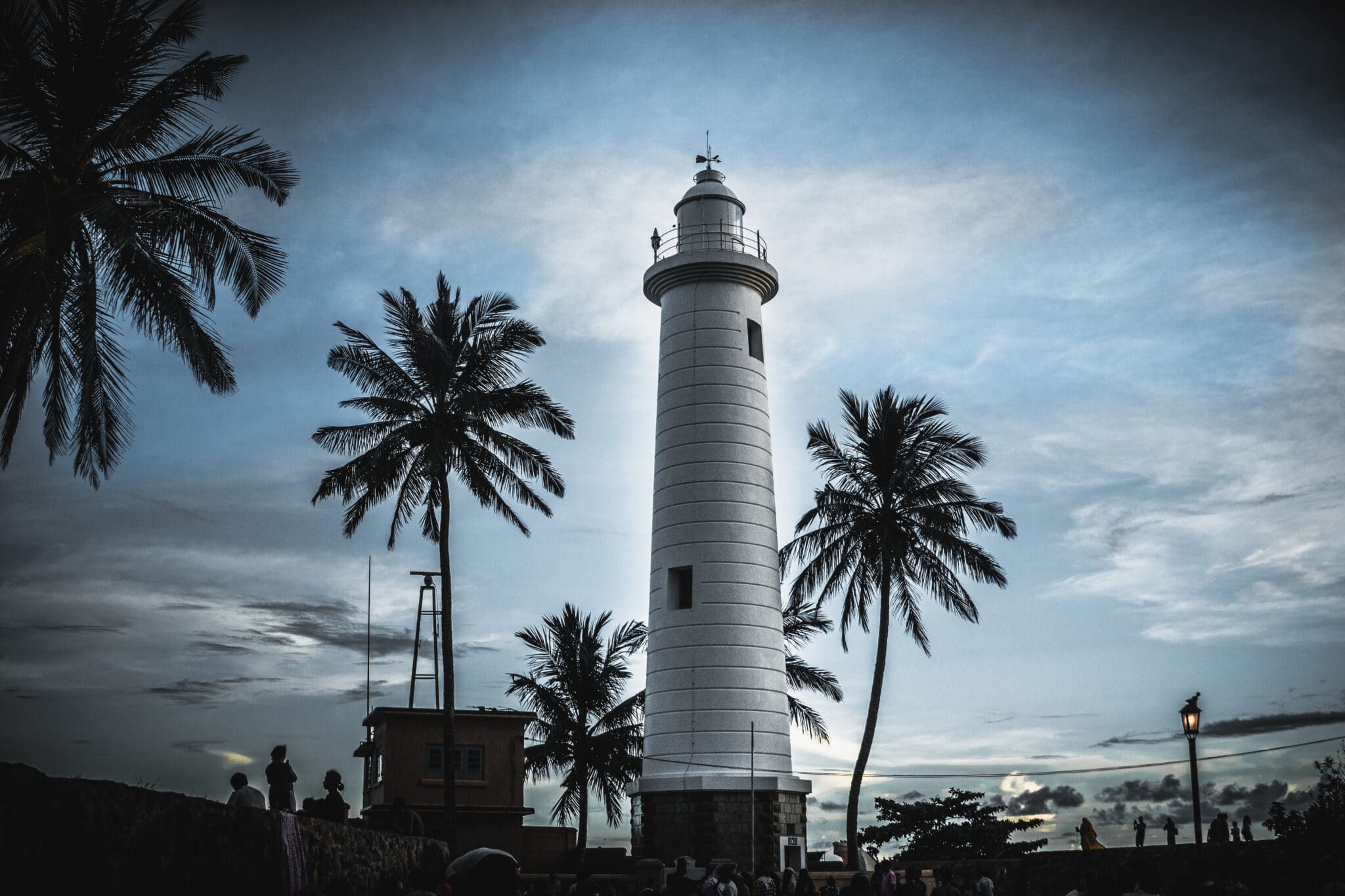 Galle Sri Lanka - Lighthouse at night