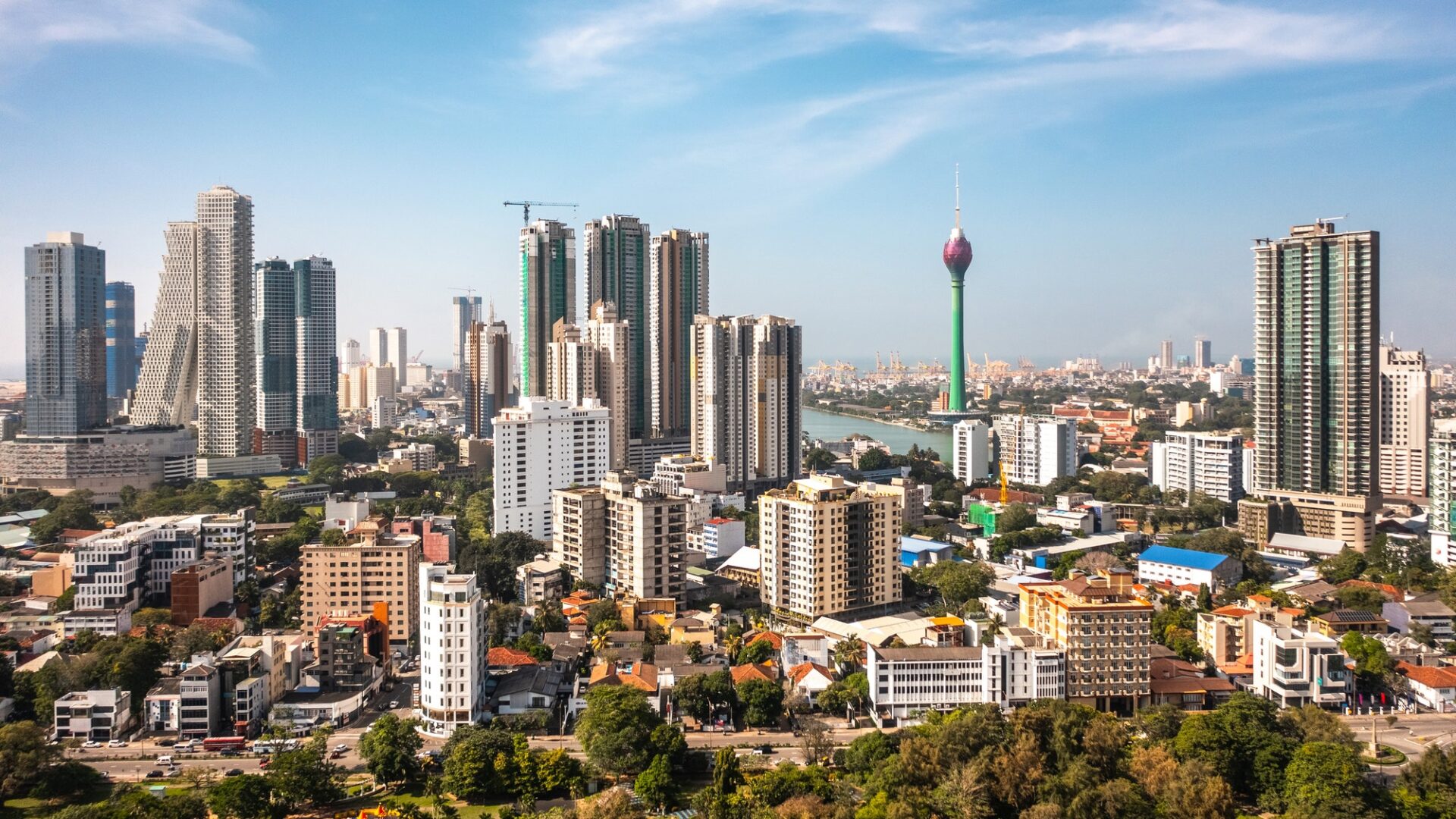 Cityscape of Colombo