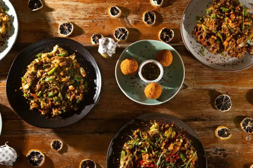 Sri lankan kottu dishes