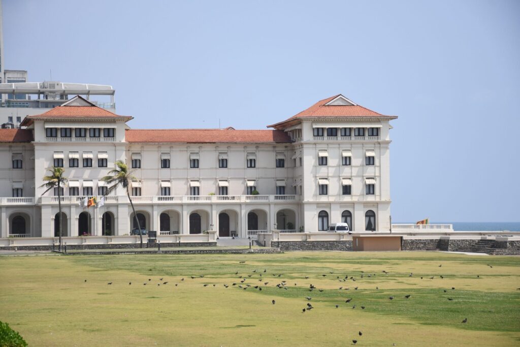 Galle Face Green Park in Colombo on a sunny day